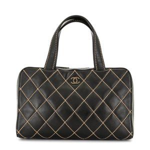 CHANEL 2000s Wild Stitch Boston bag